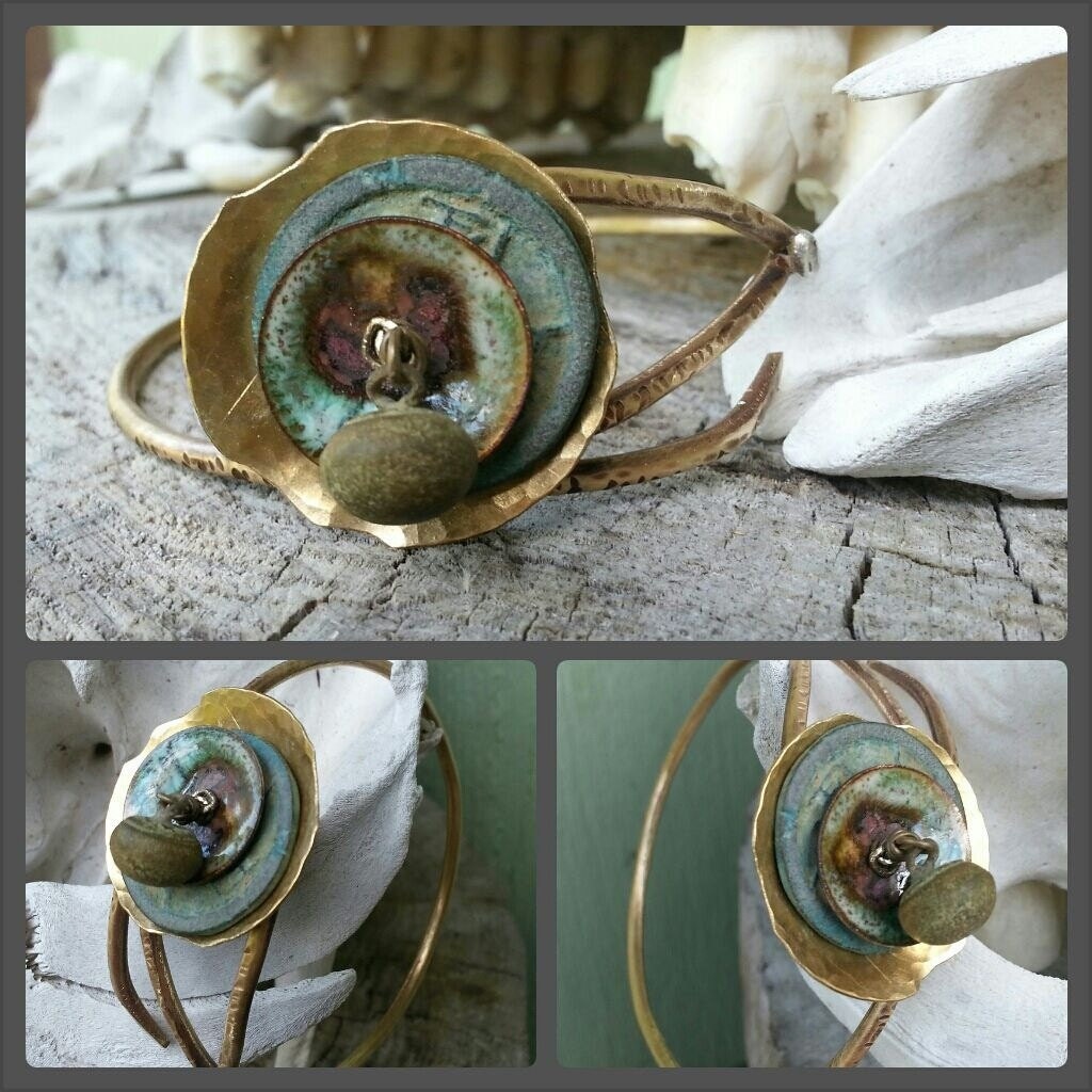 When in Rome Brass Bangle