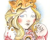 SNATCHED - Watercolor Painting