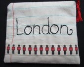 London I love you  pouch