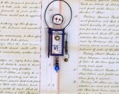 Original Mixed Media Domino Art Doll