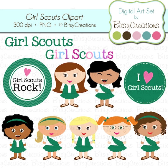 clip art of girl scouts - photo #33