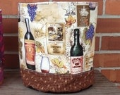 KIP Medium Knitting Project Bag Wineaux
