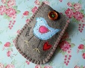 Tweet Tweet Felt Phone Case