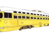 San Francisco Streetcar - Postcard