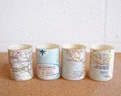 California Map Tea Lights