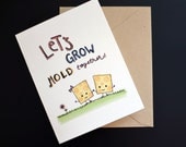 Cheesy Love or Anniversary Greeting Card: Cheese Lovers