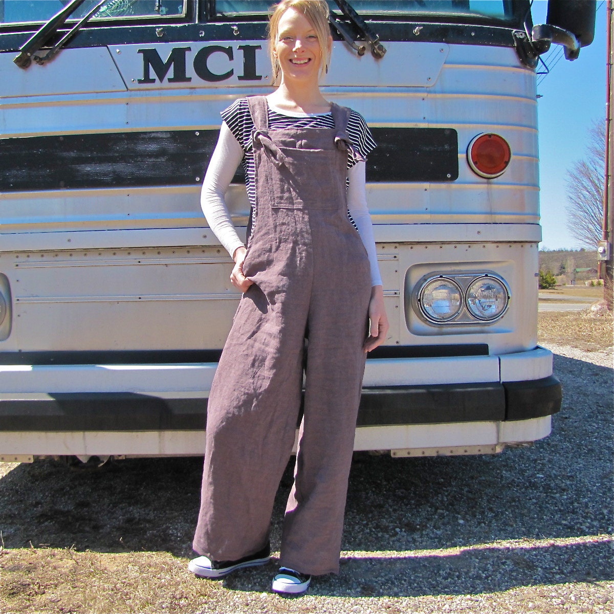 Hemp Tie Overalls