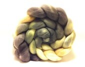 Moonlit Garden .3 - Superfine merino fiber for spinning and felting