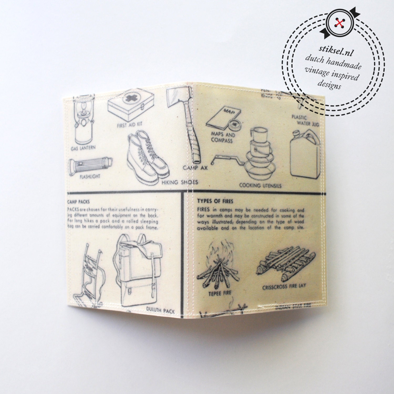 Passport Cover - camping