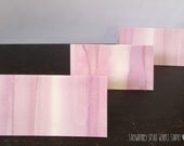 Ombre Plum Purple watercolor wedding escort cards for seating