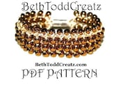 INSTANT Download Beaded Elegance Bracelet Knitting PDF no abbreviation pattern by BethToddCreatz Patterns on Etsy