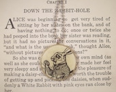 Alice in Wonderland White Rabbit Necklace