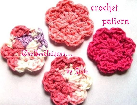 crochet pattern digital download mini facial scrubbies