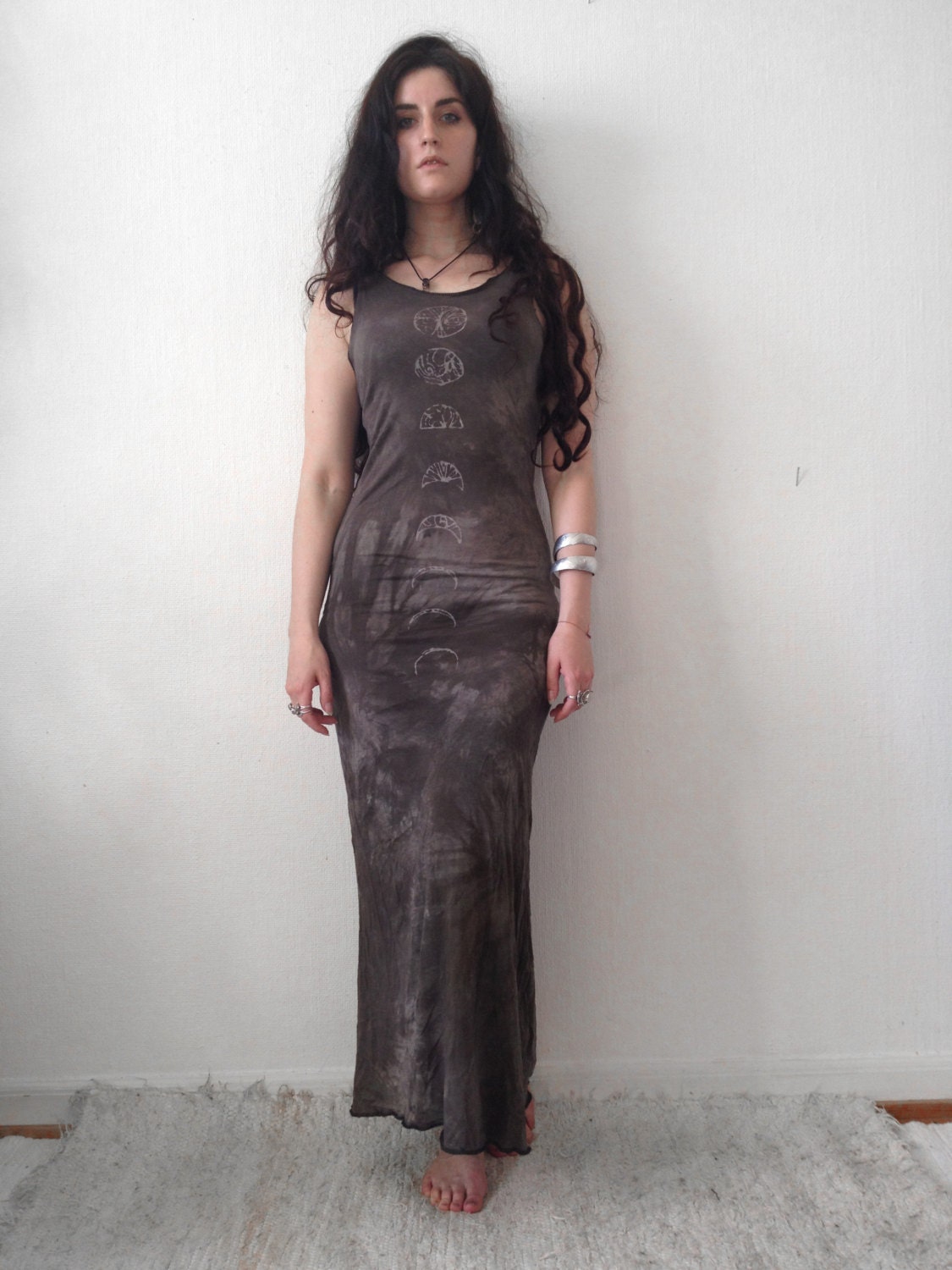 Grey Moonrise Dress