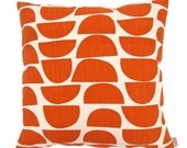 Cushion cover 50x50cm - Bowls in Persimmon