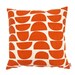 Cushion cover 50x50cm - Bowls in Persimmon