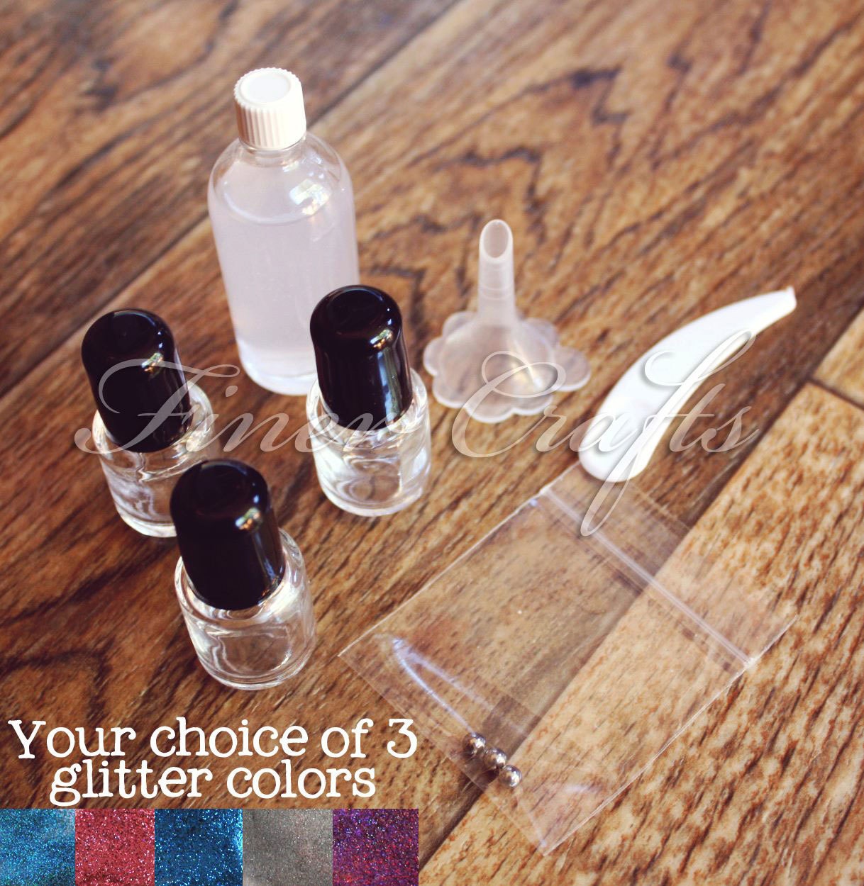 Finer Crafts DIY Nail Polish Kit with Tutorial