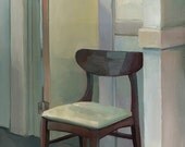 Wooden Chair- Giclee Print - 12 x 16 - From Original Oil Painting - Susy Keely