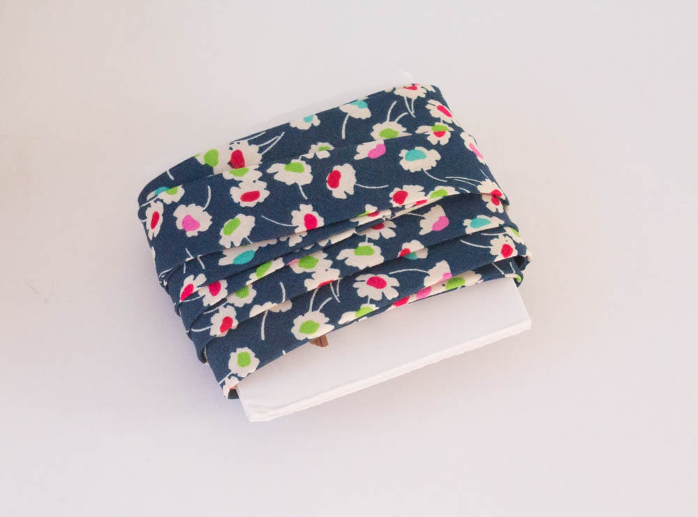 handmade single fold bias tape liberty of london floral