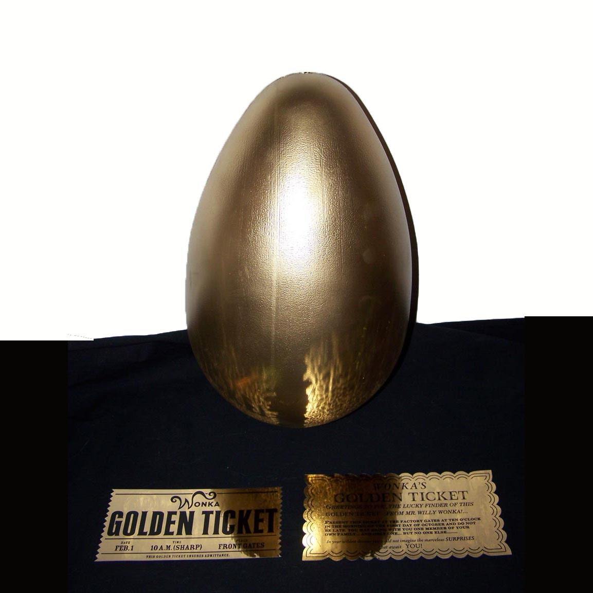 Willy Wonka 1971 Gene Wilder full size GOLDEN EGG by CreativePal