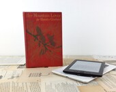 Her Mountain Lover Custom Kindle, Nook cover - made to order device case custom made from recycled vintage book