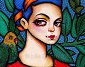 Little Frida Two archival giclee print