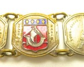 Vintage 1940s Paris France Souvenir Bracelet