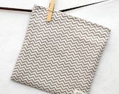 Grey Chevron - Large Reusable Sandwich Bag from green by mamamade