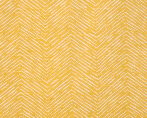 Decorative Pillow Cover - Chevron - Corn Yellow & White - 12 x 16 Accent Throw Cushion - Baby Nursery Decor Children Kids