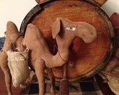 CustomerAppreciation Sale Primitive Camel With Watermelons