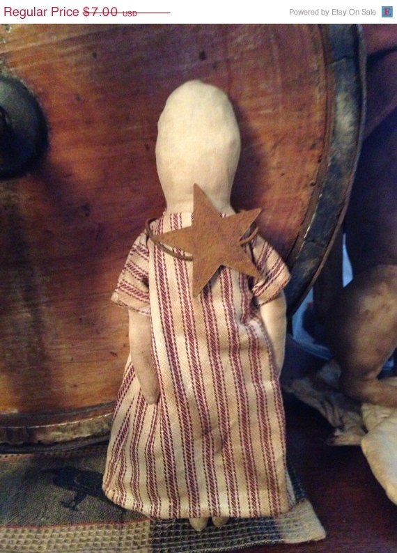 CustomerAppreciation Sale Primitive Rag Stuffed Doll