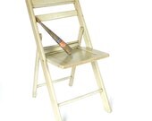 Vintage Wood Folding Chair