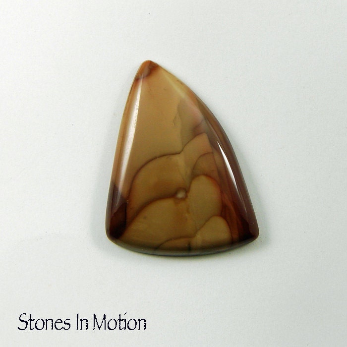 Bruneau Jasper Freeform Cabochon-33x24x4.8mm