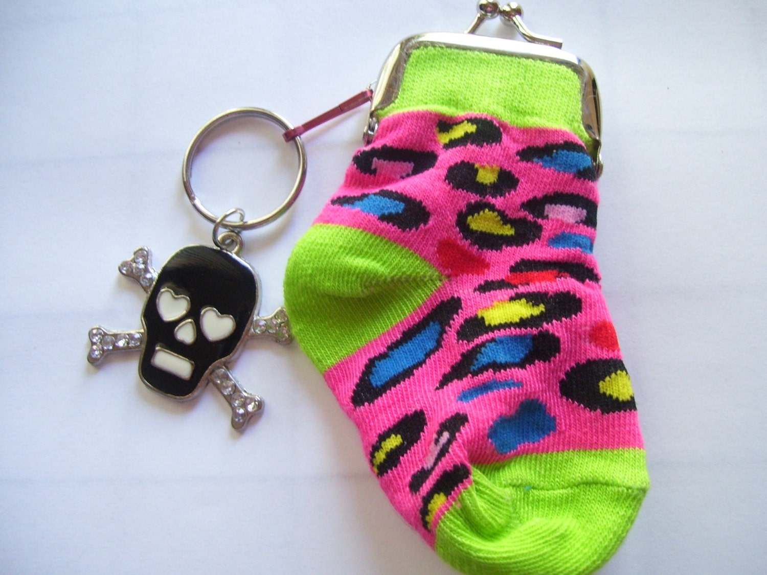 bad to the bones keychain