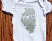 Illinois Native Onesie