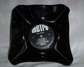 Vinyl Record Album Bowl Gift Basket - HANK WILLIAMS - Desk Organizer
