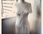 Vintage slinky lingerie dress
