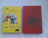Set of 2 Vintage Homeschool Learning Primer Readers Books 1955 1969 Hardcover