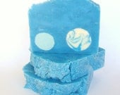 Blue Hydrangea Handmade  Soap Bar Floral Scented With Organic Butters