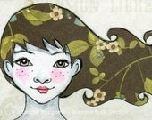 Angie - Original ACEO illustration