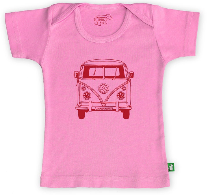 Rose Pink Bus T-shirt