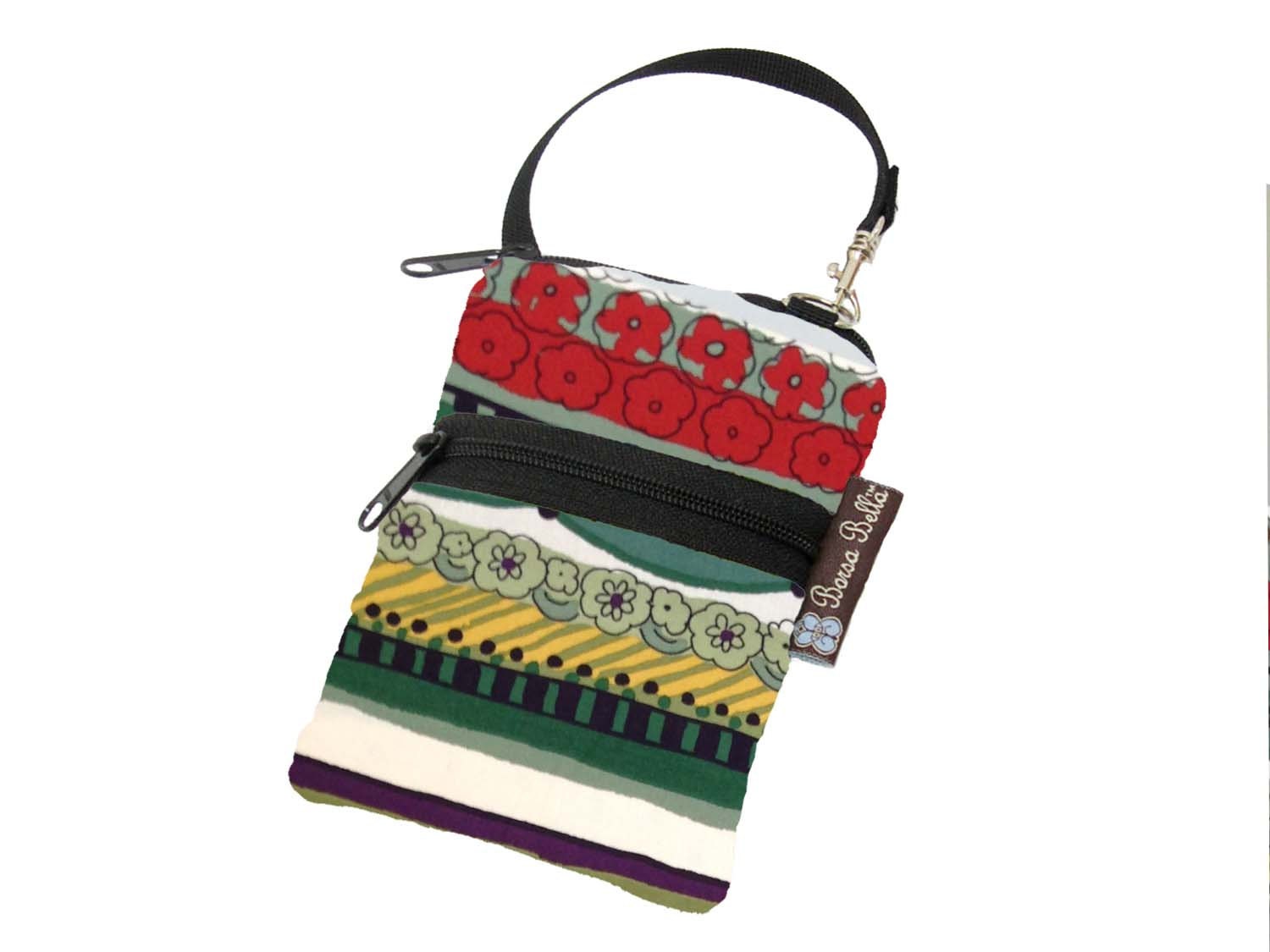 iPhone Case iPhone 4 or 5 Case iPod Case Blackberry Case Camera Case SMALL GADGET BAG - Fast Shipping -  Dots and Whatnots  Fabric