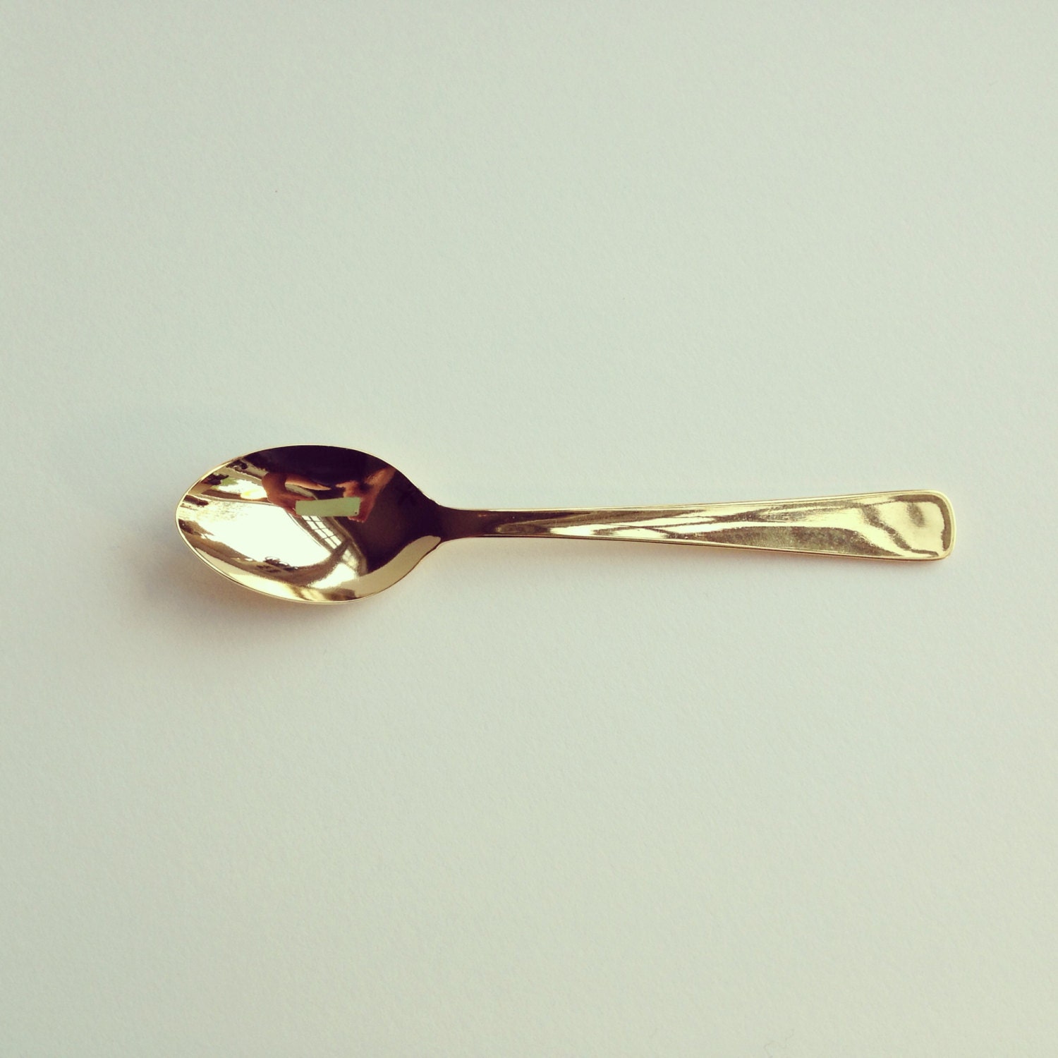 Gold Spoon (for Cream & Sugar)