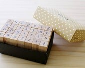 B TYPE - Mini Lowercase stamp Set