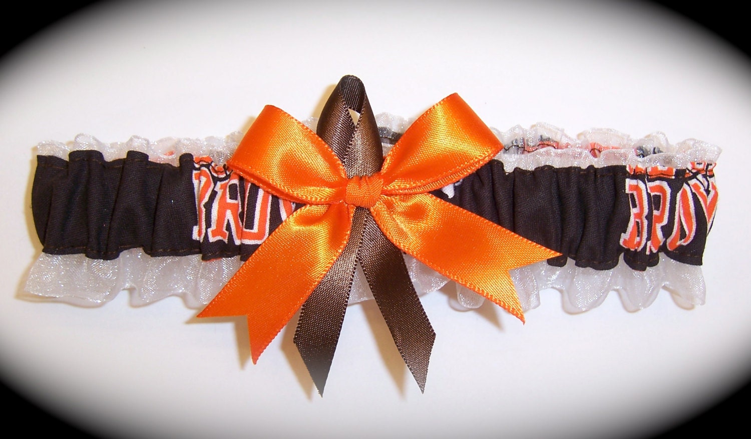 Handmade Wedding Toss Garter Cleveland Browns  Bridal ob1