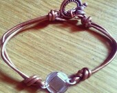 Simplistic Leather NA Reminder Bracelet Recovery Narcotics Anonymous FrEe sHiP