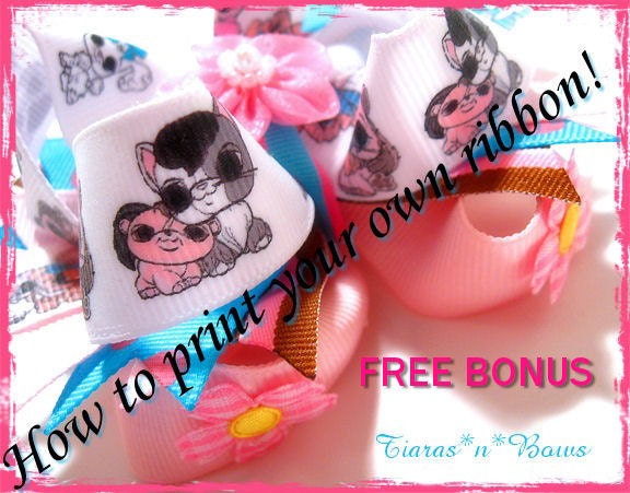 ON SALE - Bundle Discount - How To Make Hair Bows, Layered Tutus and MORE - Instructions Beginner Patterns (10 Ebooks)