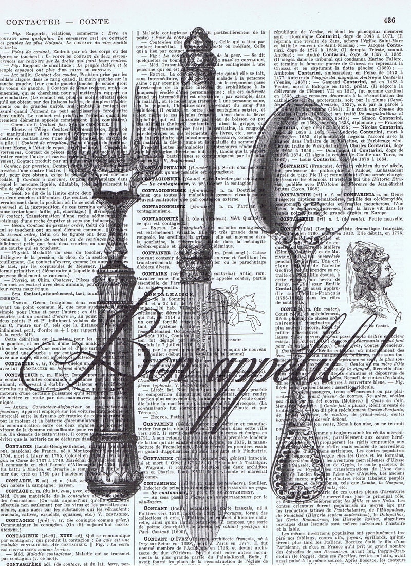 Cutlery.Utensils. Silverware,Antique book page print. Fork.Knife.Spoon, buy 3 get 1 FREE, chef, birthday. decor.bon appetit.fathers day.cook