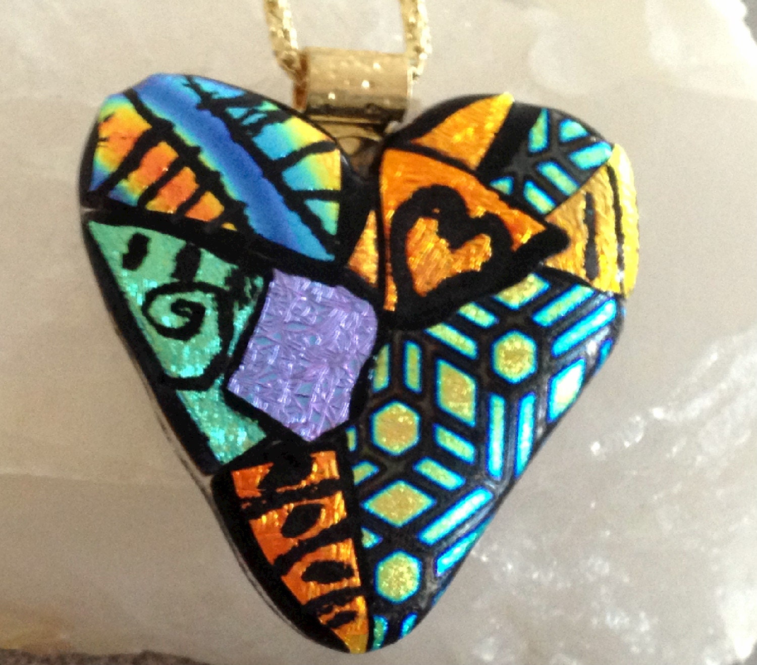 Heart Pendant Necklace - You are in My Heart