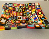 Large Glass Serving Bowl - Color Funk